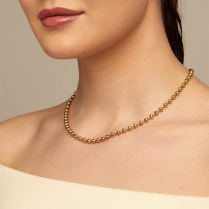 Collier-pour-Femme-Emotions-Doré-Uno-de-50-Bijoux L'Inédit