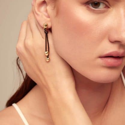 Boucles-d'oreilles-pour-Femme-Pretty-Love-Doré-Uno-de-50-Bijoux-L'Inédit