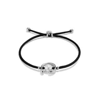 Bracelet-pour-Femme-Ser-Differente-Argent-et-Noir-Uno-de-50-Bijoux-L'Inédit