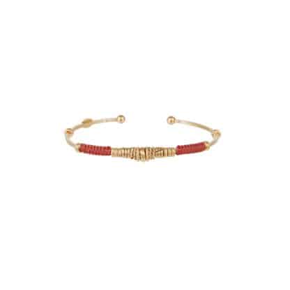 Bracelet-pour-Femme-Zizanie-Rouge-Gas-Bijoux-Si-Bijoux-L'Inédit