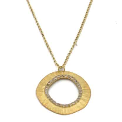 Collier-pour-Femme-Circulo Estriado-Donna-Si-Bijoux-L'Inédit