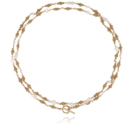 Collier-pour-Femme-Rosario-Doré-Gas-Bijoux-Bijoux-L'Inédit