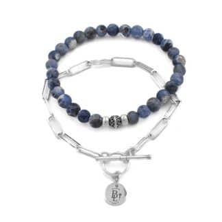 Bracelet-Pour-Femme-Attila-Duo-Sodalite-Unika-par-Jo-Bijoux-L'Inédit