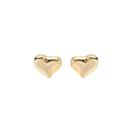 Boucles-d'Oreilles-pour-Femme-Coeur-Doré-Uno-de-50-Bijoux-L'Inédit