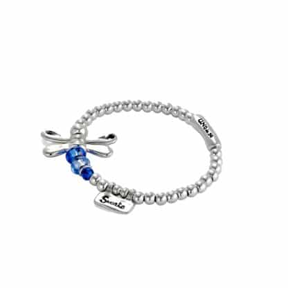 Bracelet-pour-Femme-Libellule-Bleu-Uno-de-50-Bijoux-L'Inédit