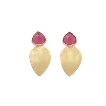 Boucles-d'Oreilles-pour-Femme-Brilho-Rosa-Donna-Si-Bijoux-L'Inedit