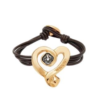 Bracelet-pour-Femme-Ser-Expresiva-Coeur-Doré-Uno-de-50-Bijoux-L'Inédit