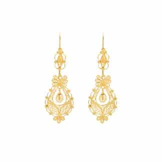 Boucles-d'Oreilles-Princesse-Dorées-Portugal-Jewels-Bijoux-L'Inédit