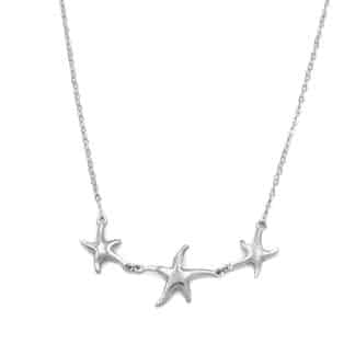 Collier-pour-Femme-Étoile-de-Mer-Argent-Sterling-Bijoux-L'Inédit