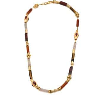 Collier-pour-Femme-Kali-Bis-Doré-Gas-Bijoux-Bijoux-L'Inédit